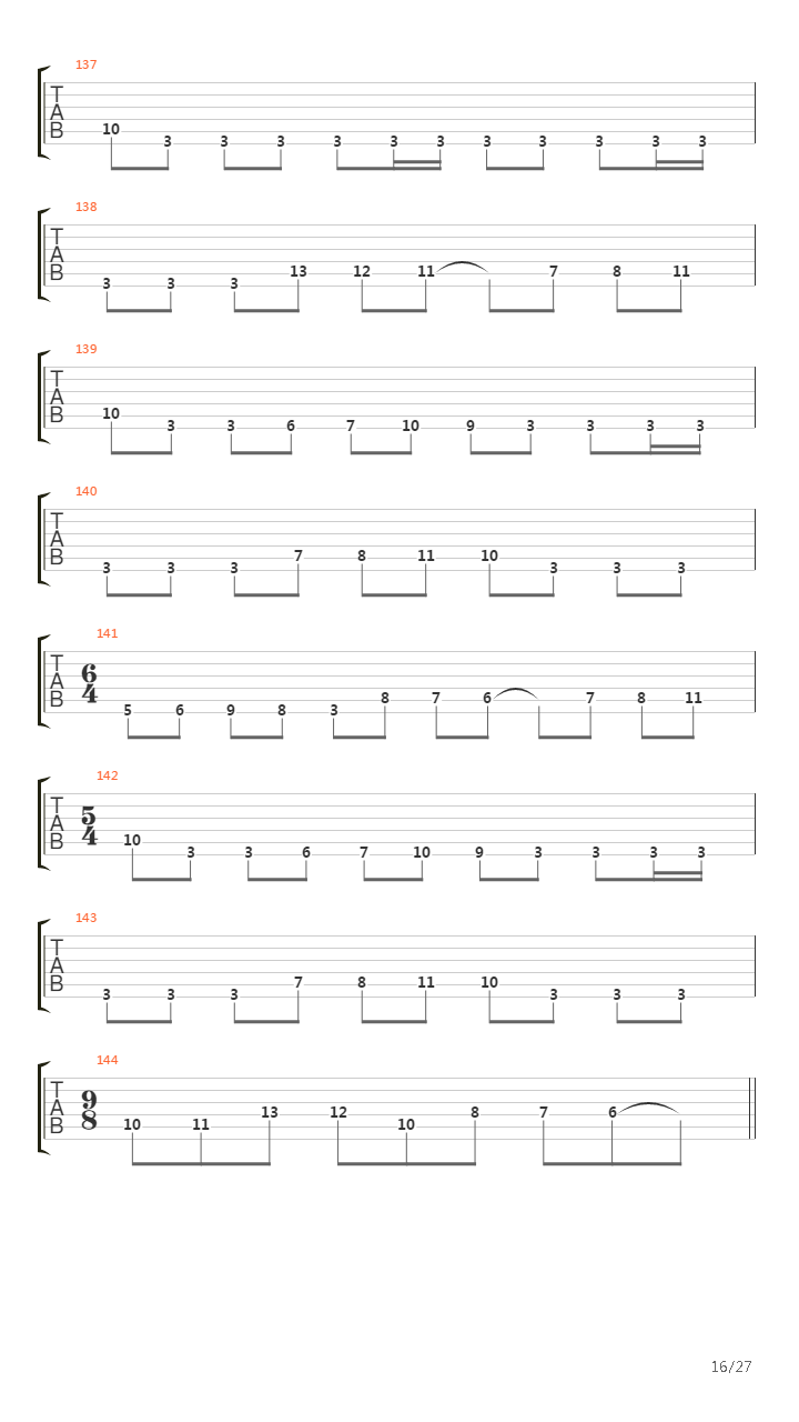 A Rite Of Passage吉他谱