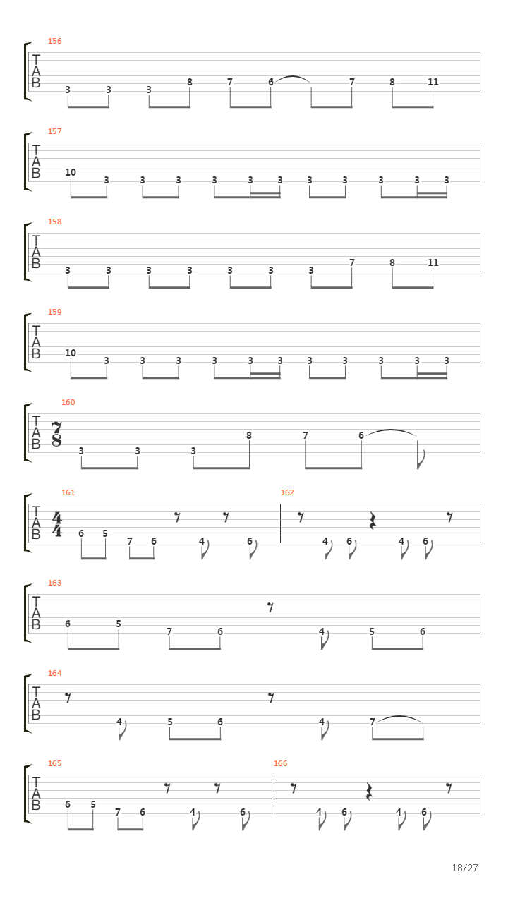 A Rite Of Passage吉他谱