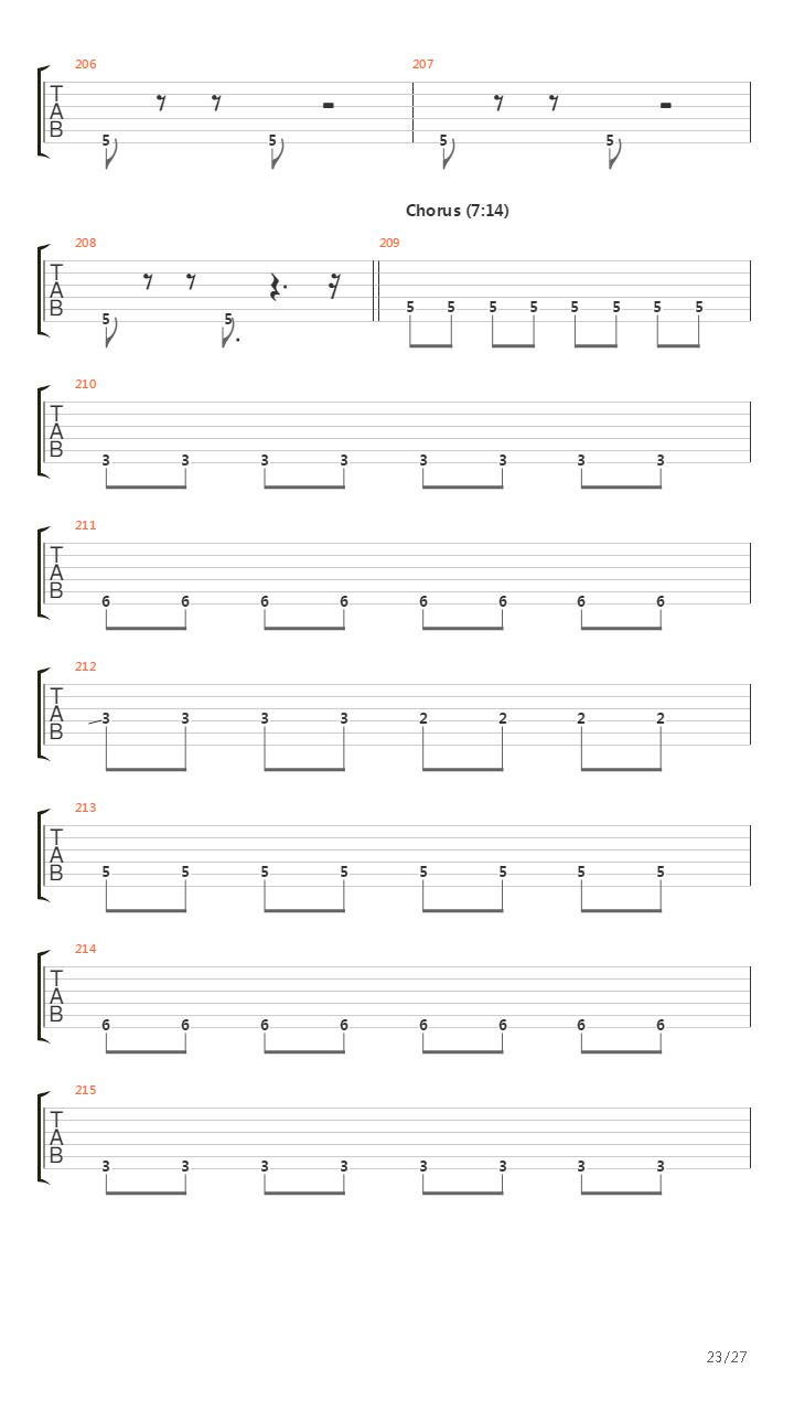 A Rite Of Passage吉他谱