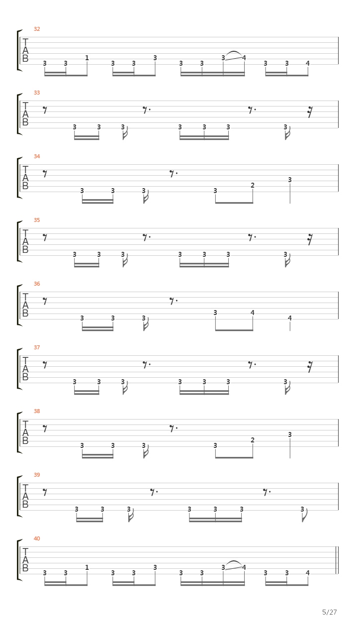 A Rite Of Passage吉他谱