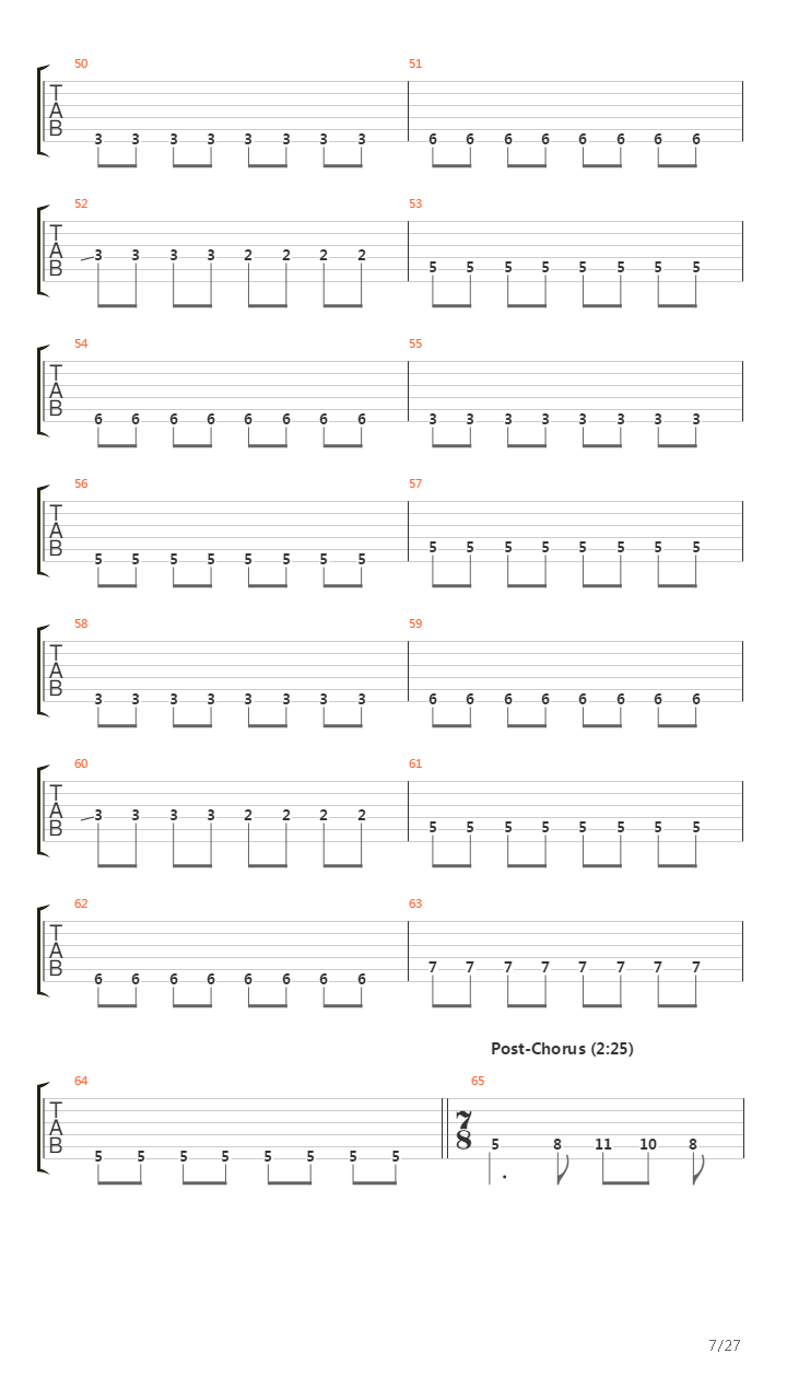 A Rite Of Passage吉他谱