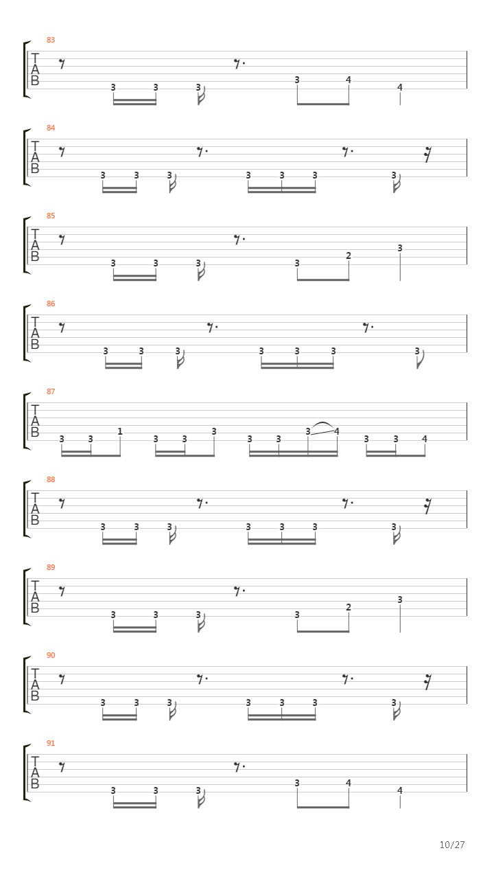 A Rite Of Passage吉他谱