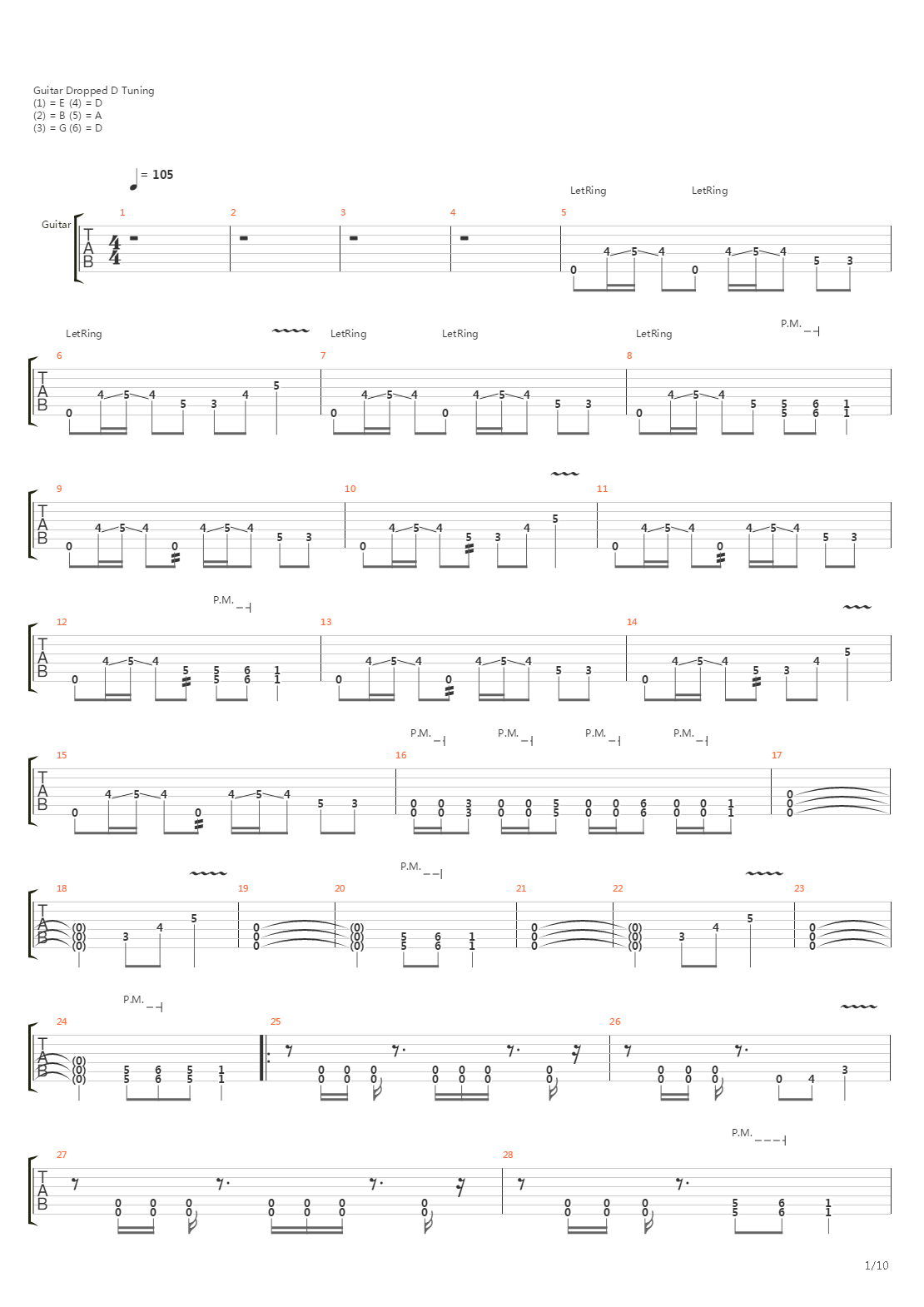 A Rite Of Passage吉他谱