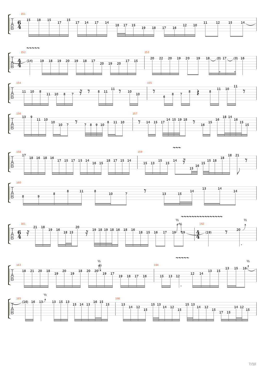 A Rite Of Passage吉他谱