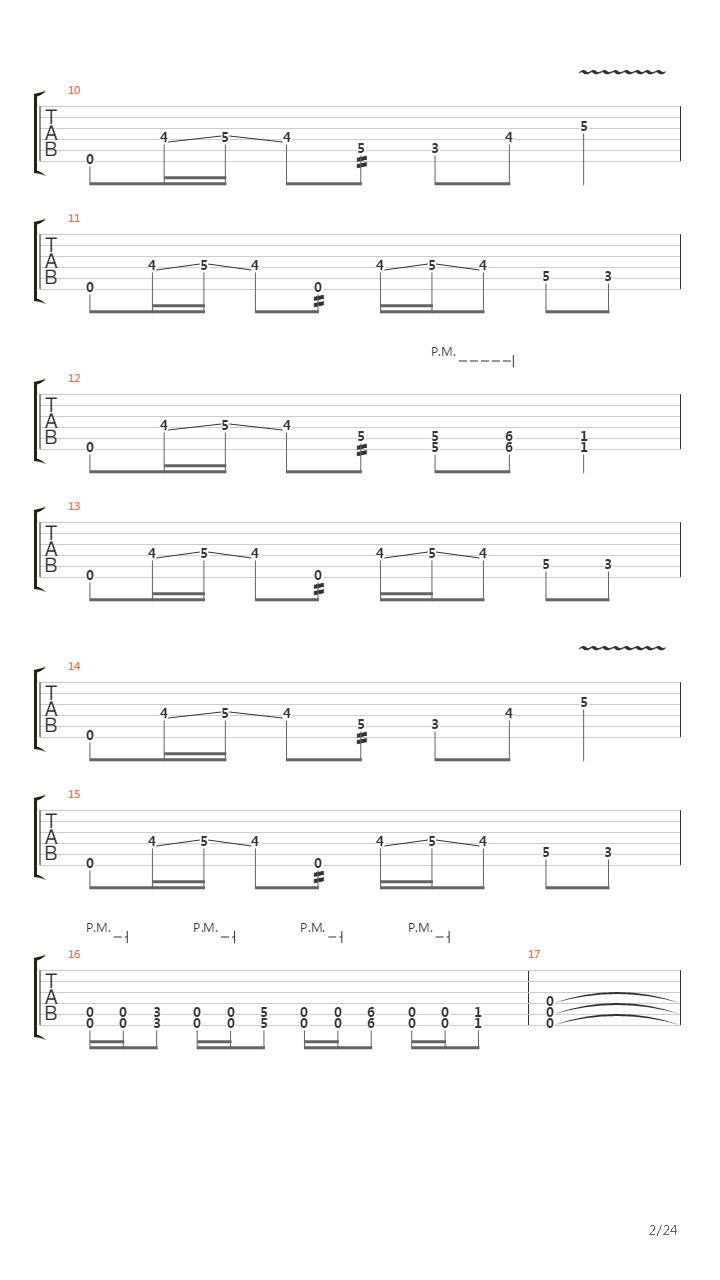 A Rite Of Passage吉他谱