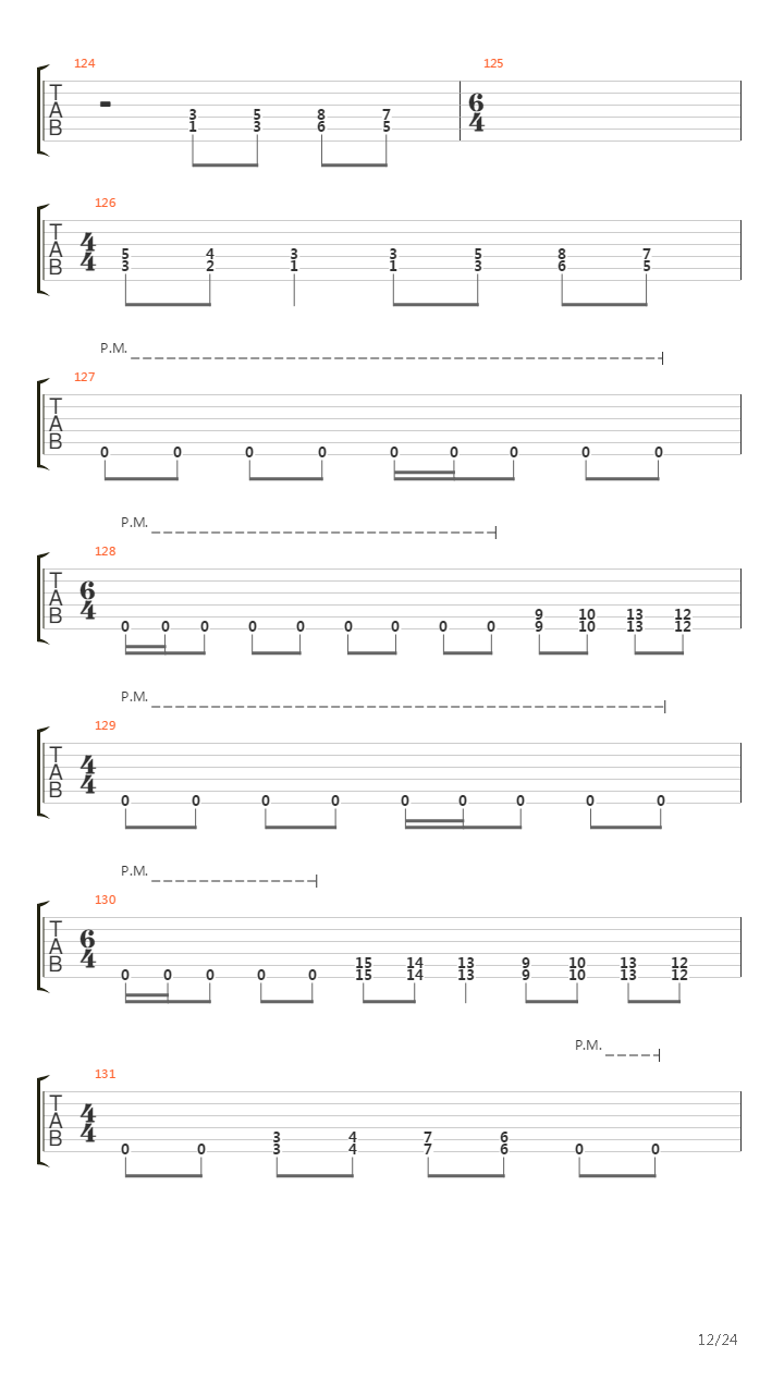 A Rite Of Passage吉他谱