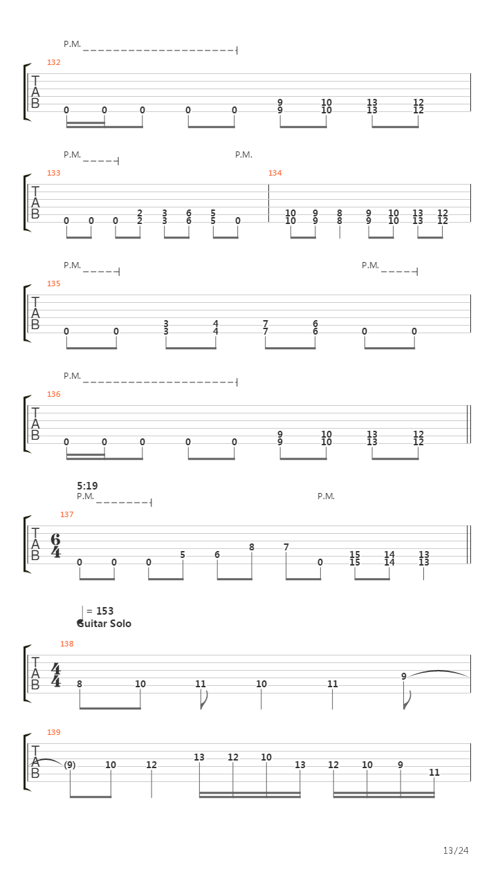 A Rite Of Passage吉他谱