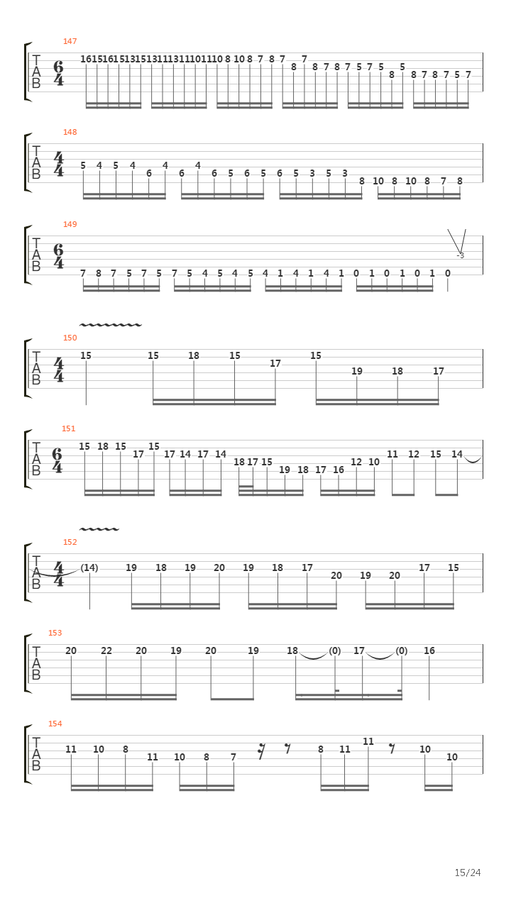 A Rite Of Passage吉他谱