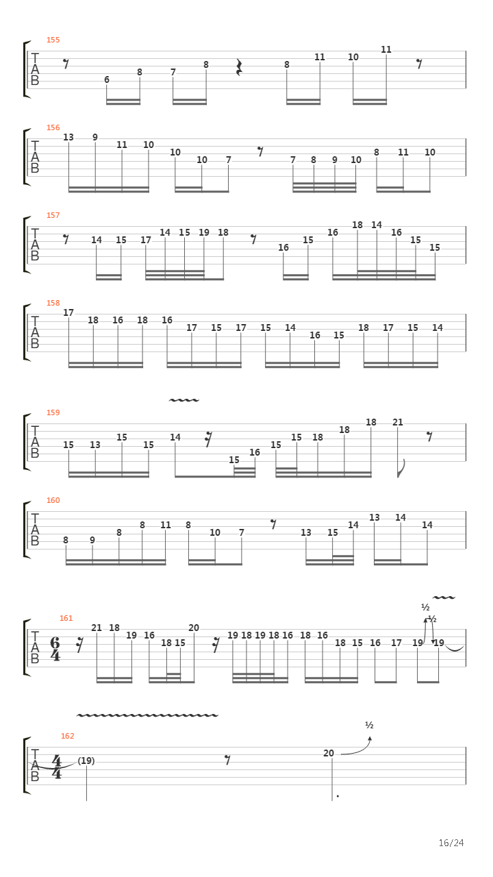 A Rite Of Passage吉他谱