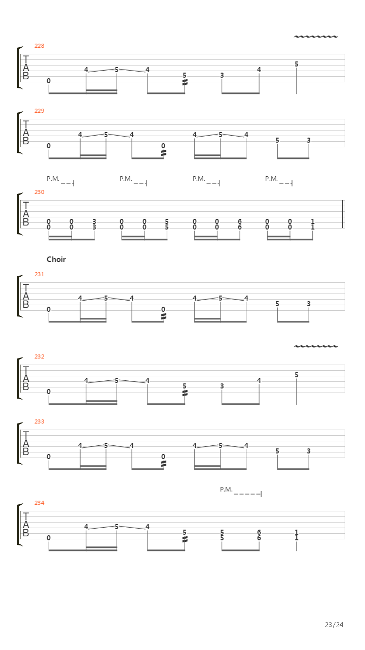 A Rite Of Passage吉他谱