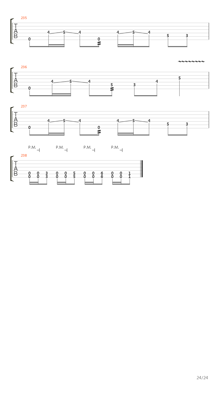 A Rite Of Passage吉他谱