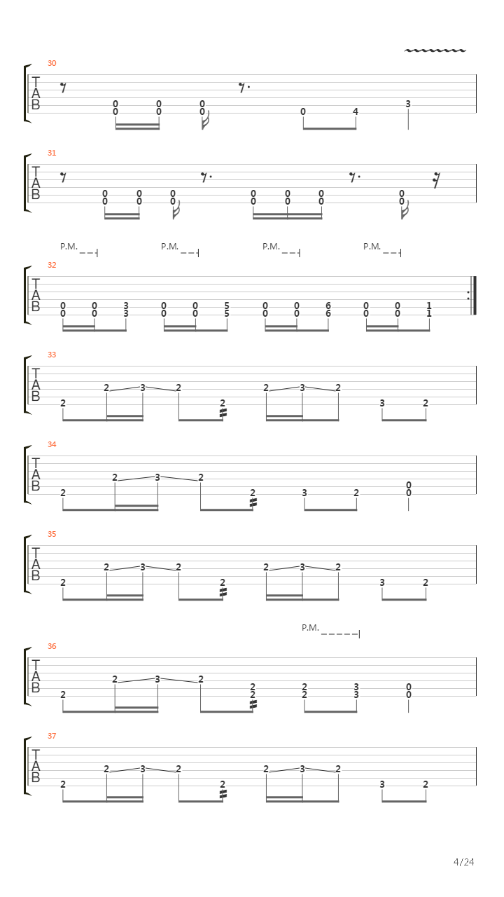 A Rite Of Passage吉他谱