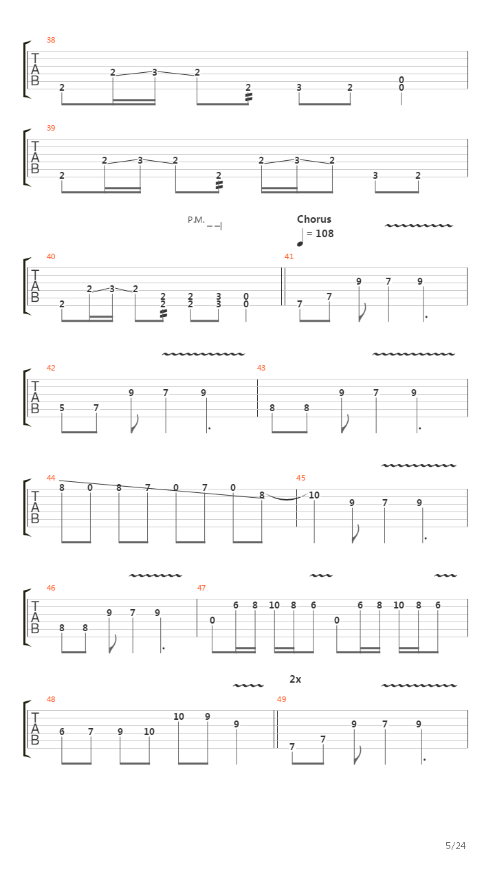 A Rite Of Passage吉他谱