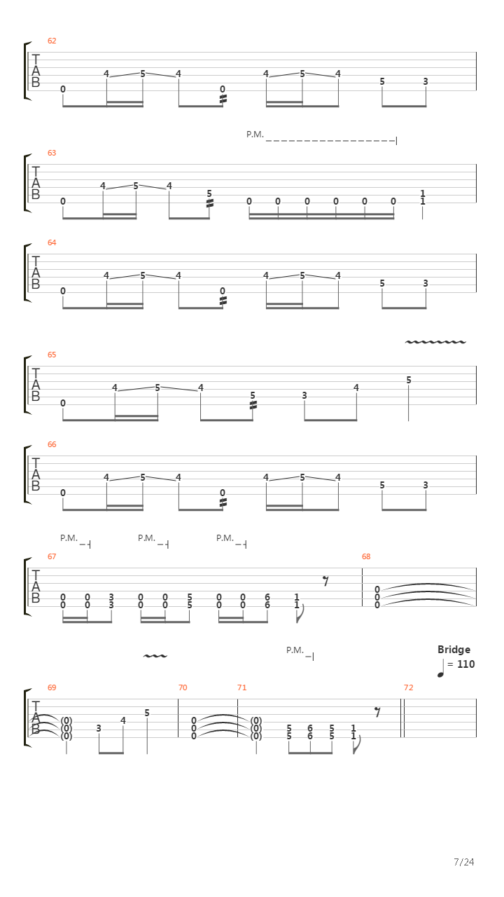 A Rite Of Passage吉他谱