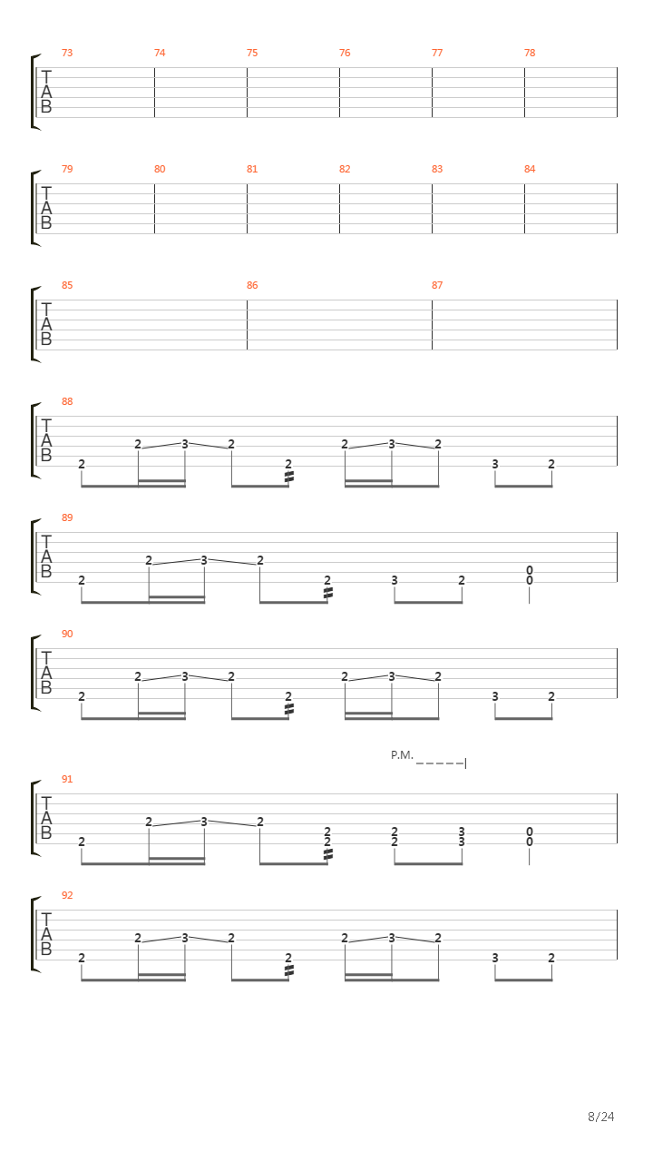 A Rite Of Passage吉他谱