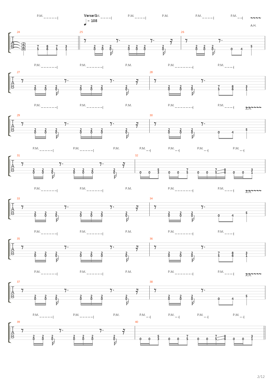 A Rite Of Passage吉他谱