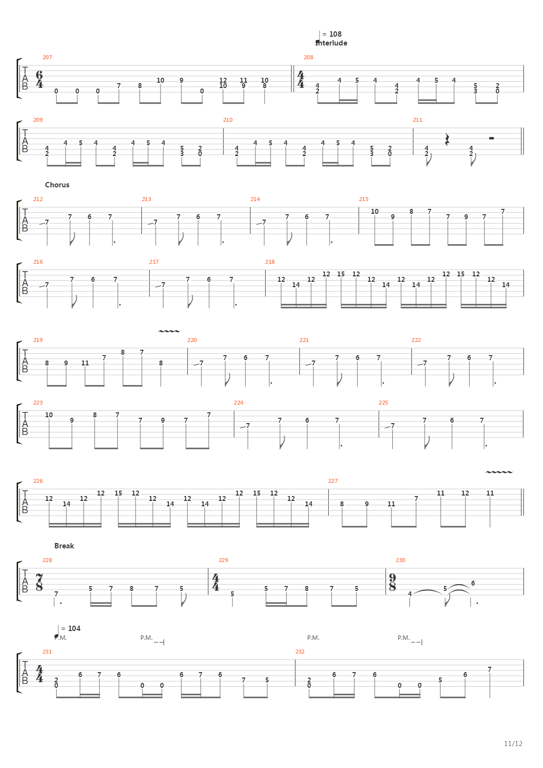 A Rite Of Passage吉他谱