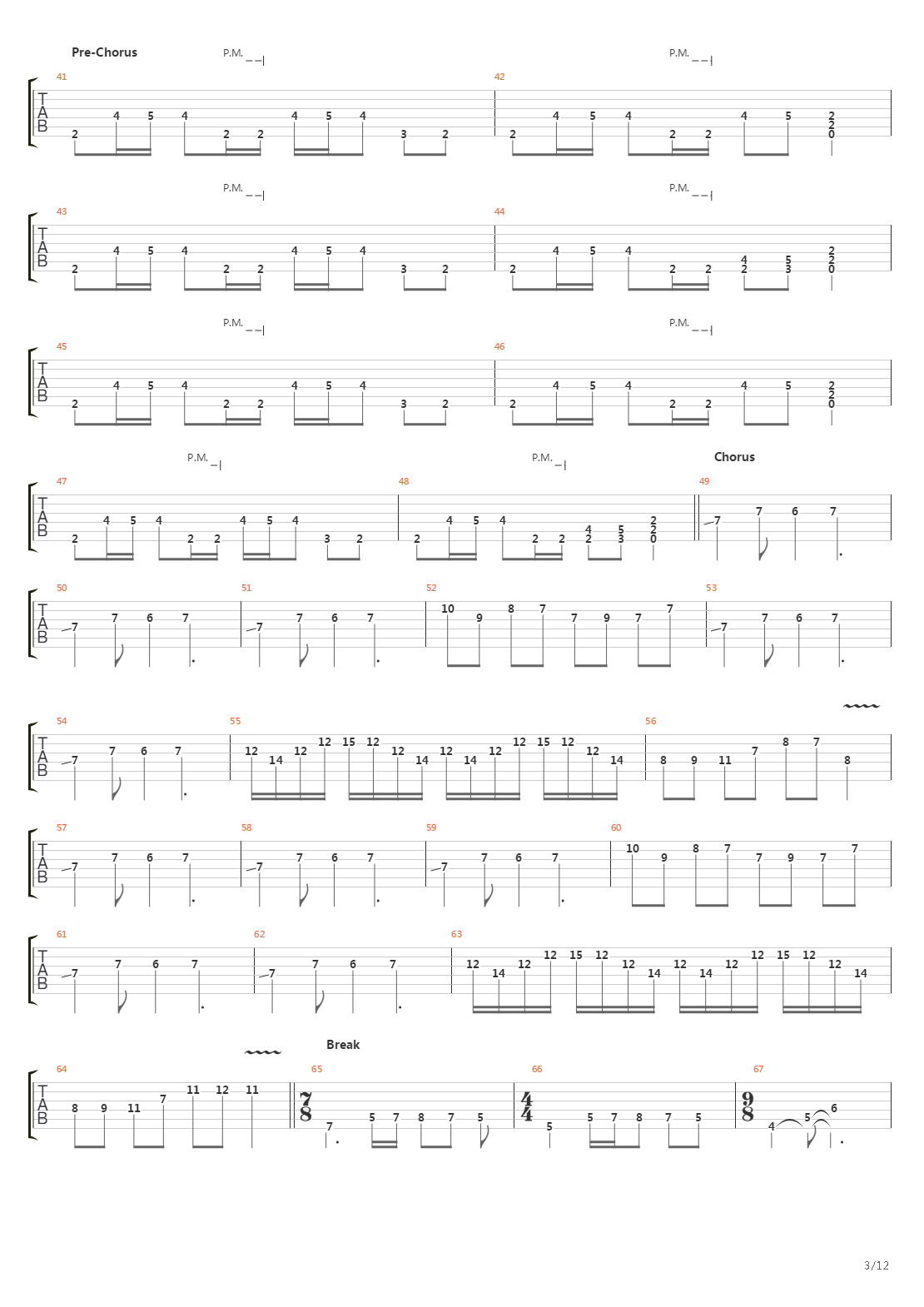 A Rite Of Passage吉他谱