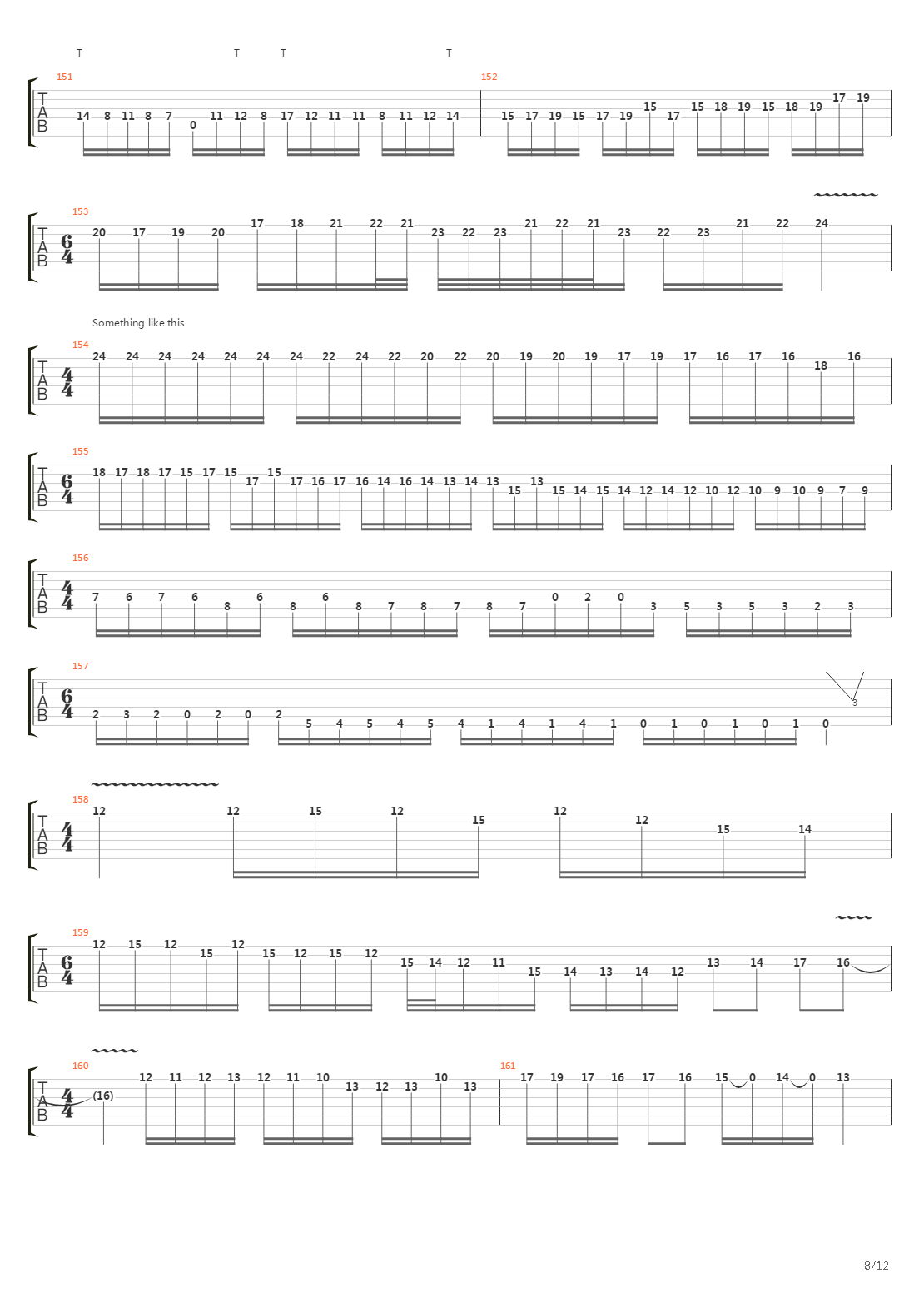 A Rite Of Passage吉他谱