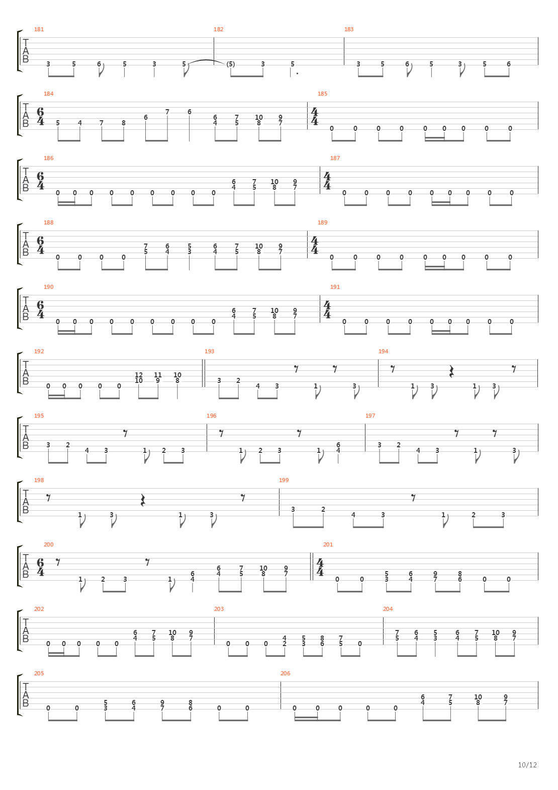 A Rite Of Passage吉他谱