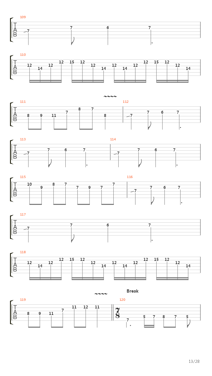 A Rite Of Passage吉他谱