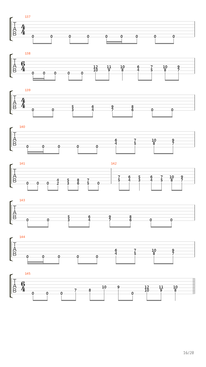 A Rite Of Passage吉他谱