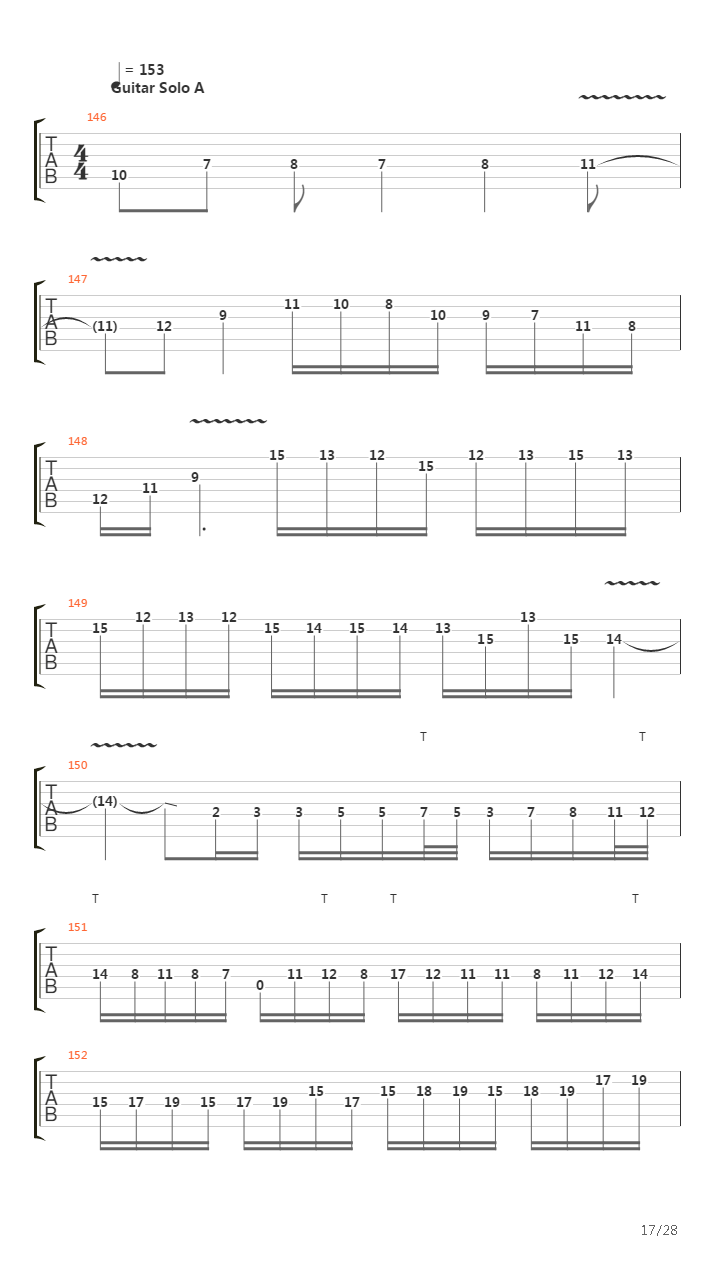 A Rite Of Passage吉他谱