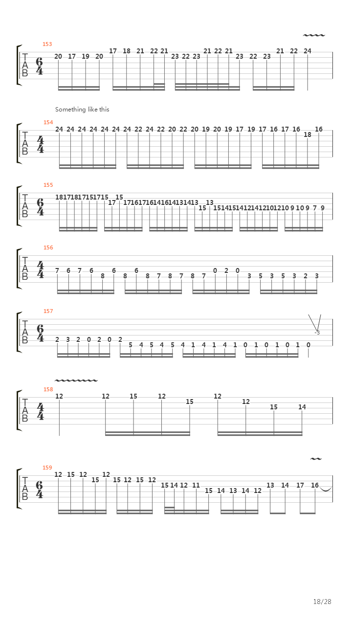 A Rite Of Passage吉他谱