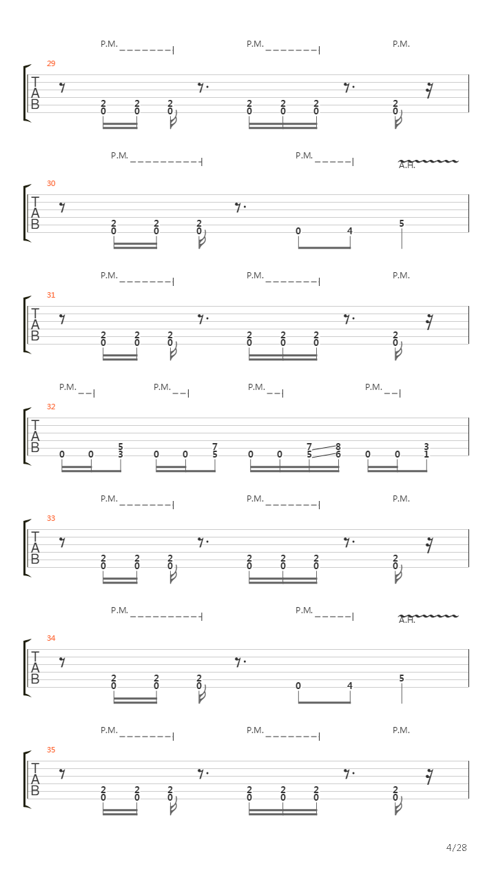 A Rite Of Passage吉他谱