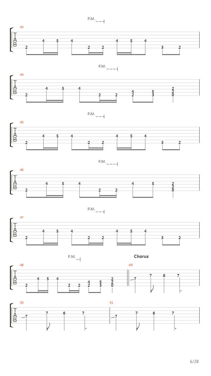 A Rite Of Passage吉他谱