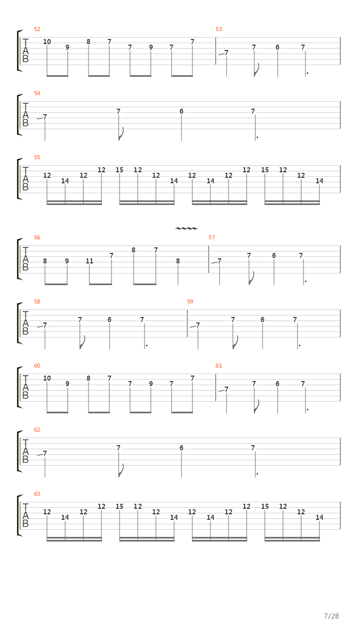 A Rite Of Passage吉他谱