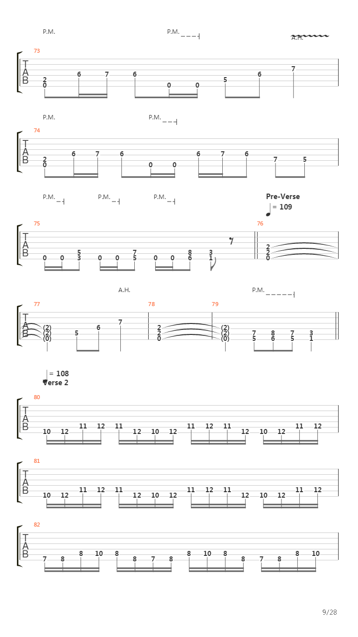 A Rite Of Passage吉他谱