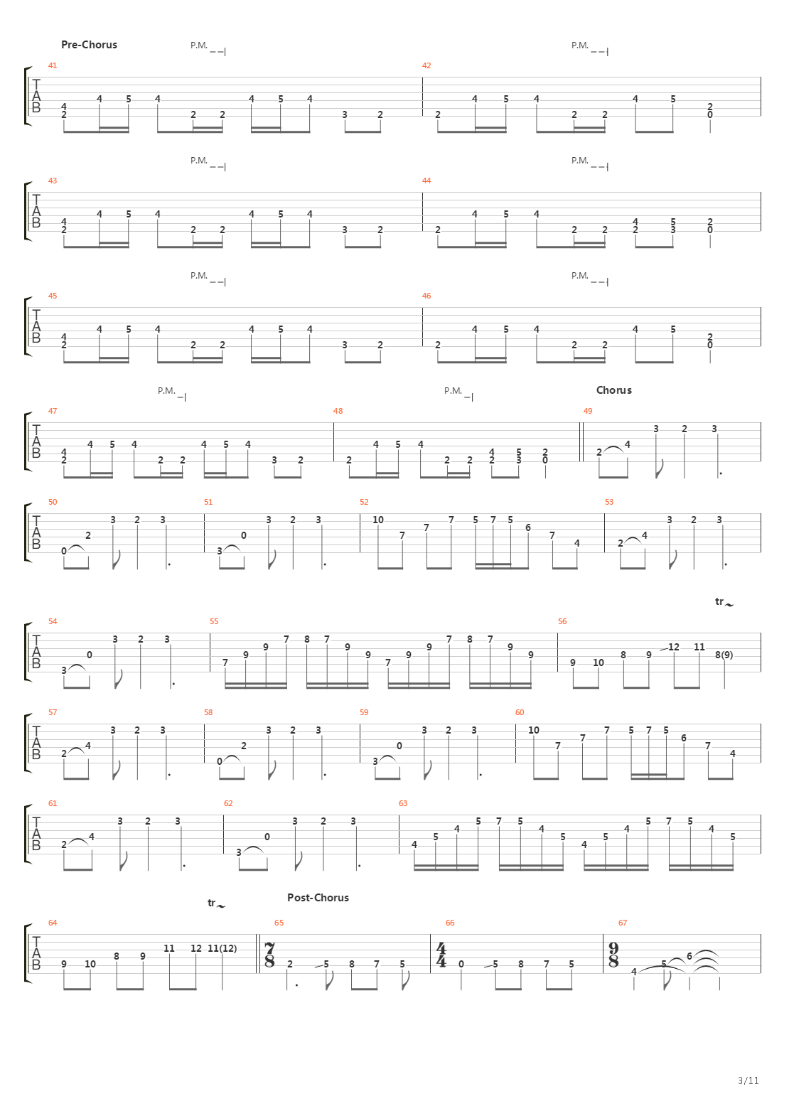 A Rite Of Passage吉他谱