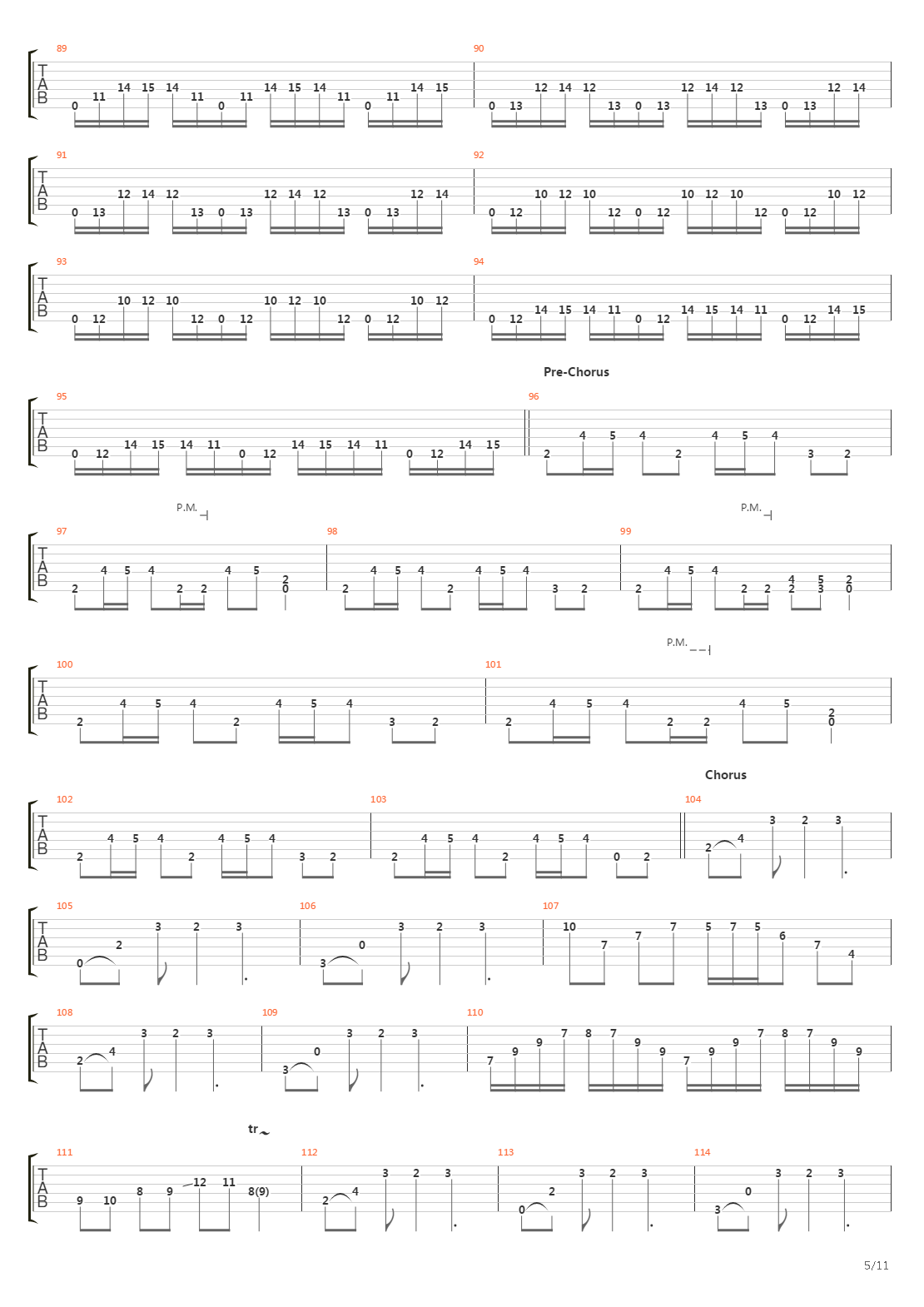 A Rite Of Passage吉他谱