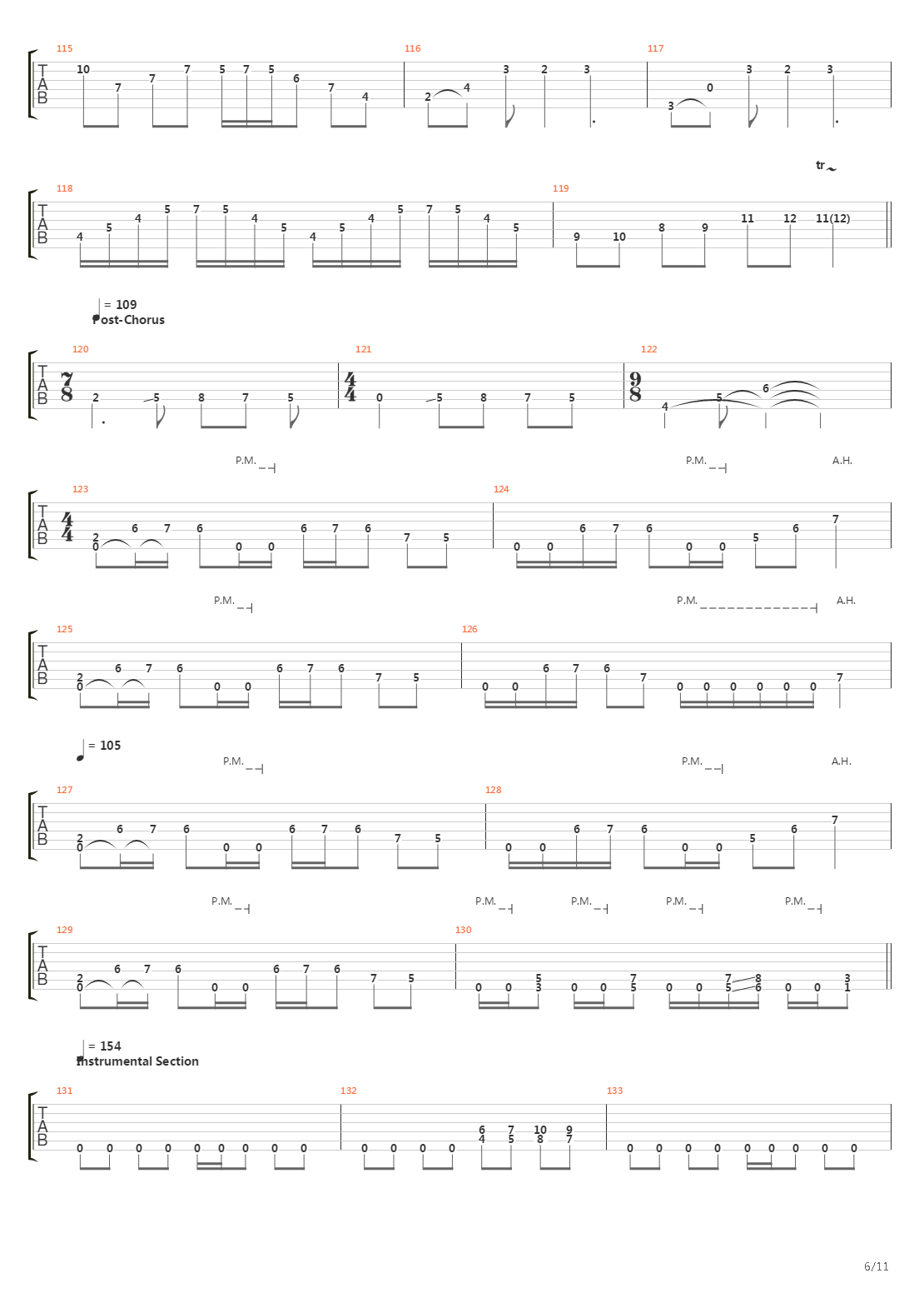 A Rite Of Passage吉他谱