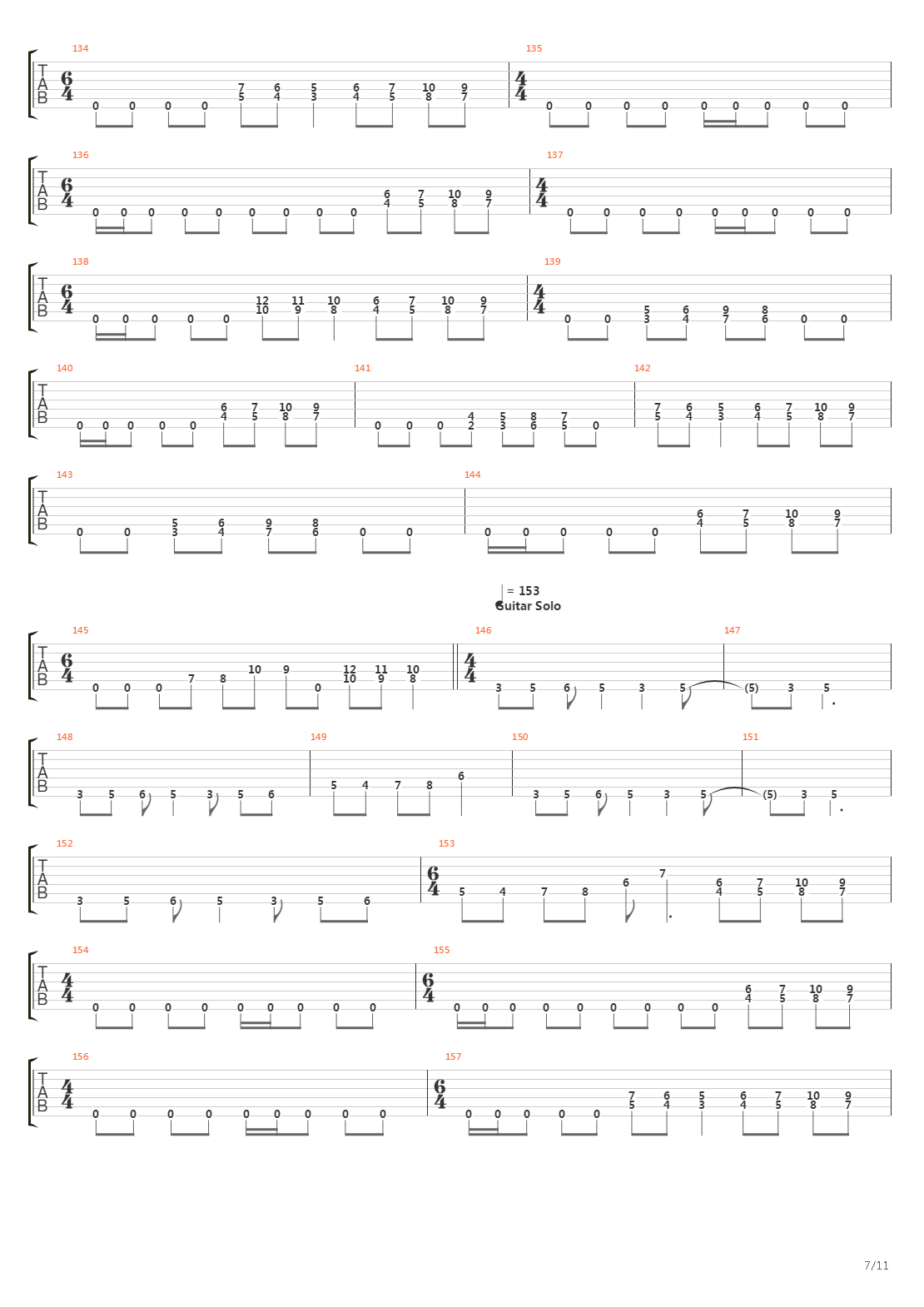 A Rite Of Passage吉他谱