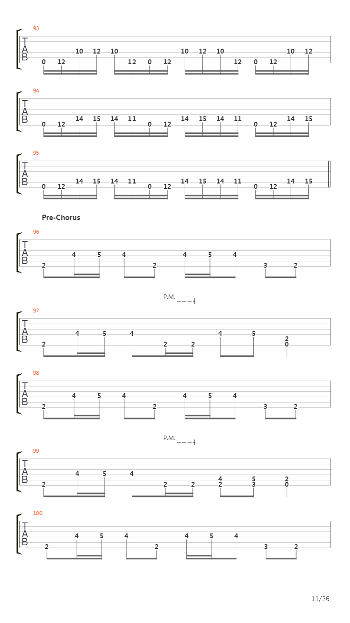 A Rite Of Passage吉他谱