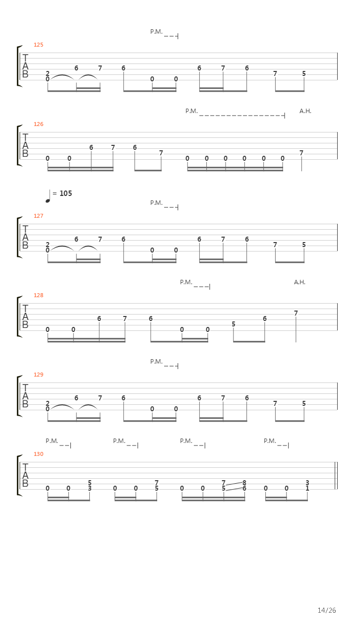 A Rite Of Passage吉他谱