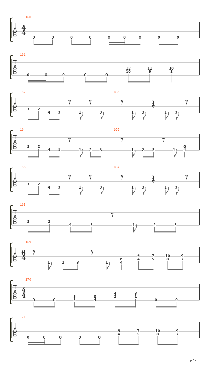 A Rite Of Passage吉他谱