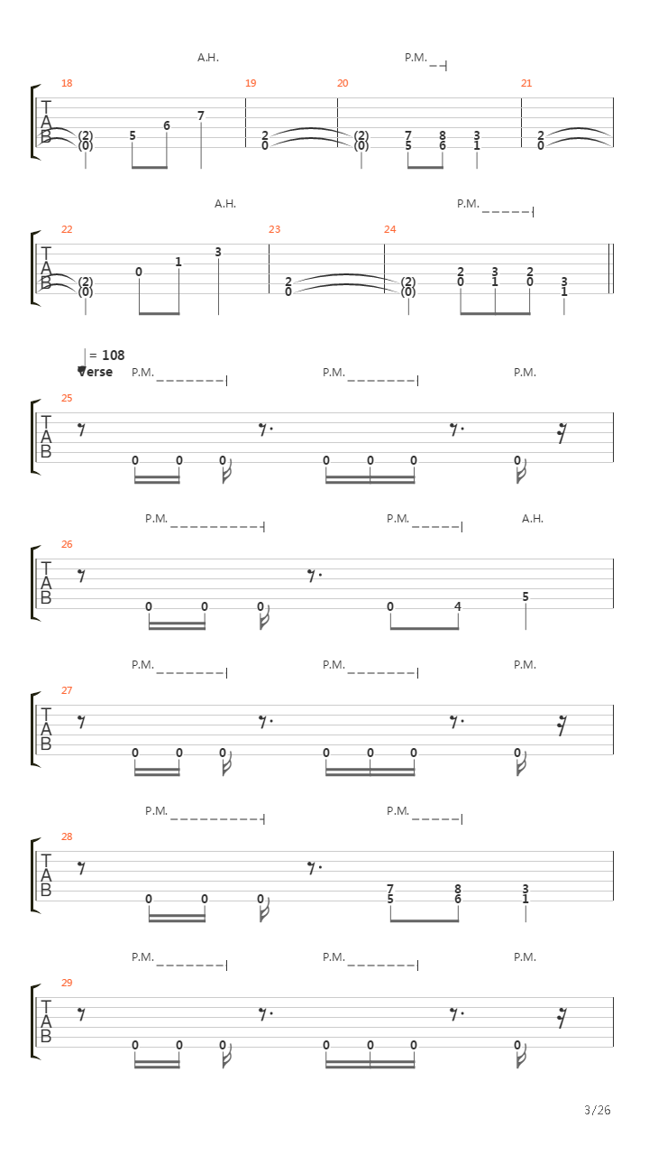 A Rite Of Passage吉他谱