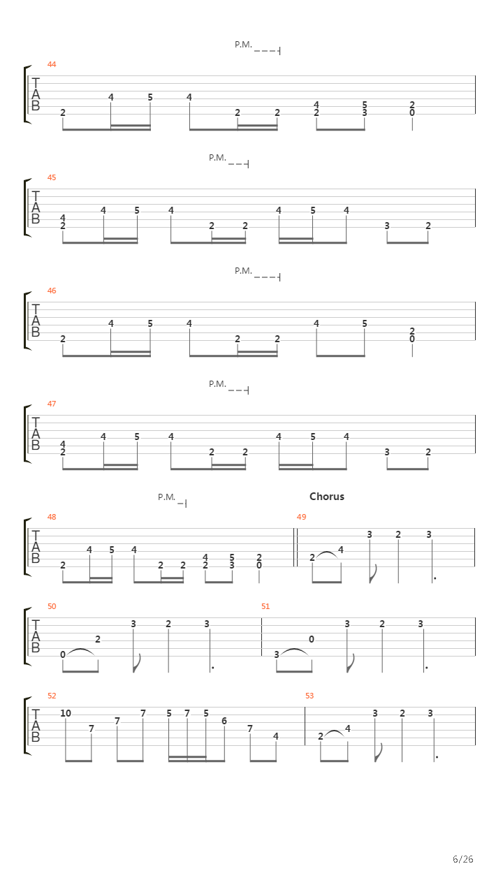 A Rite Of Passage吉他谱