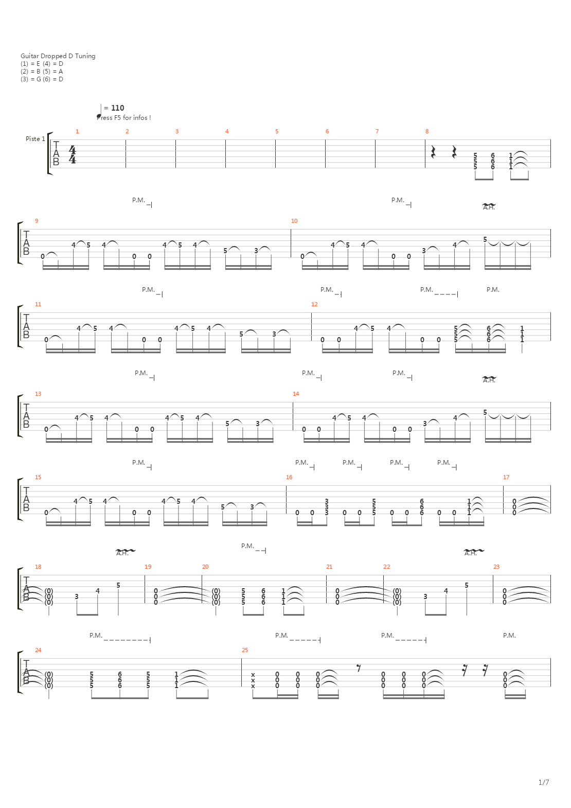 A Rite Of Passage吉他谱