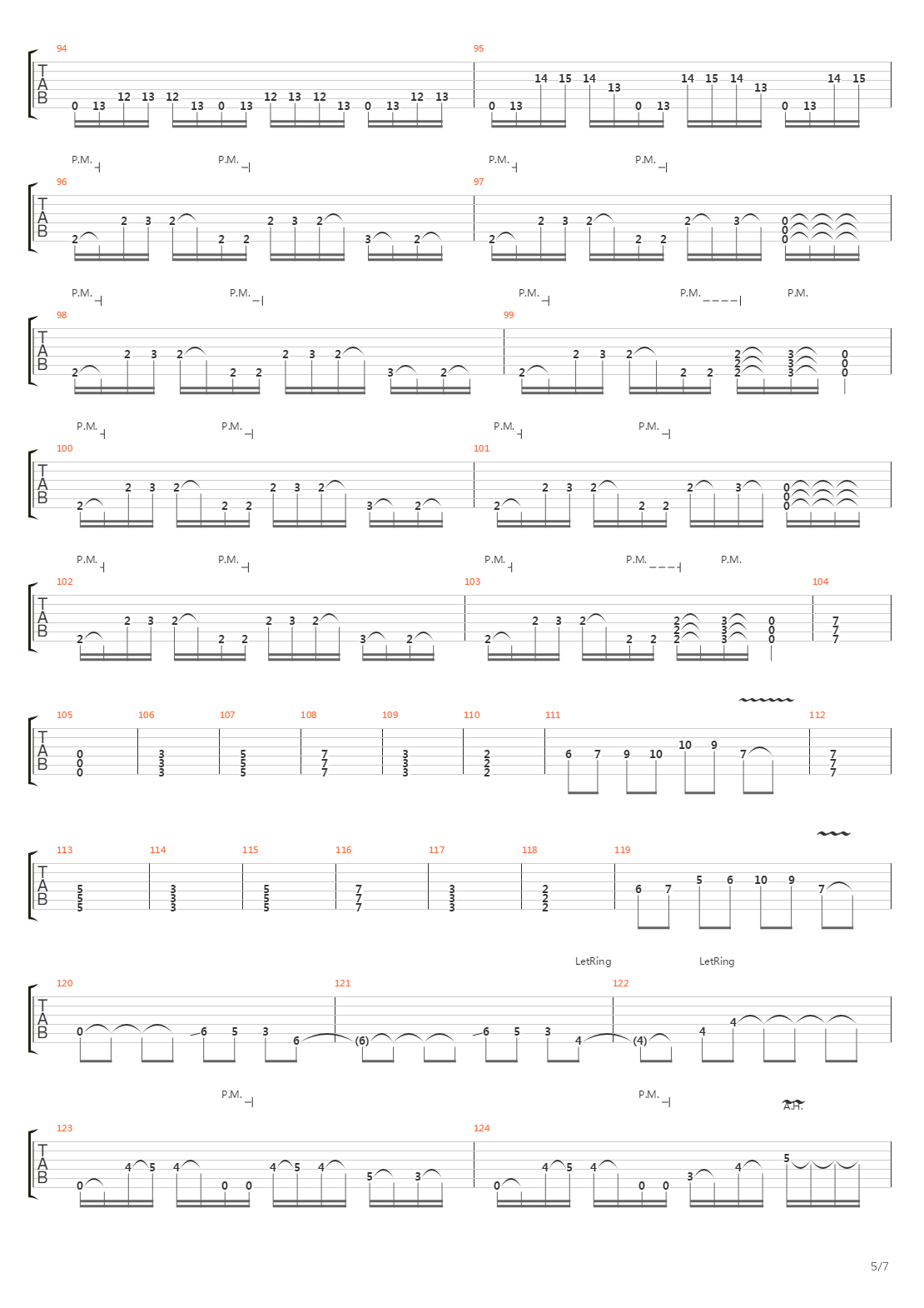 A Rite Of Passage吉他谱