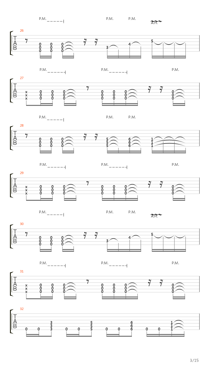 A Rite Of Passage吉他谱