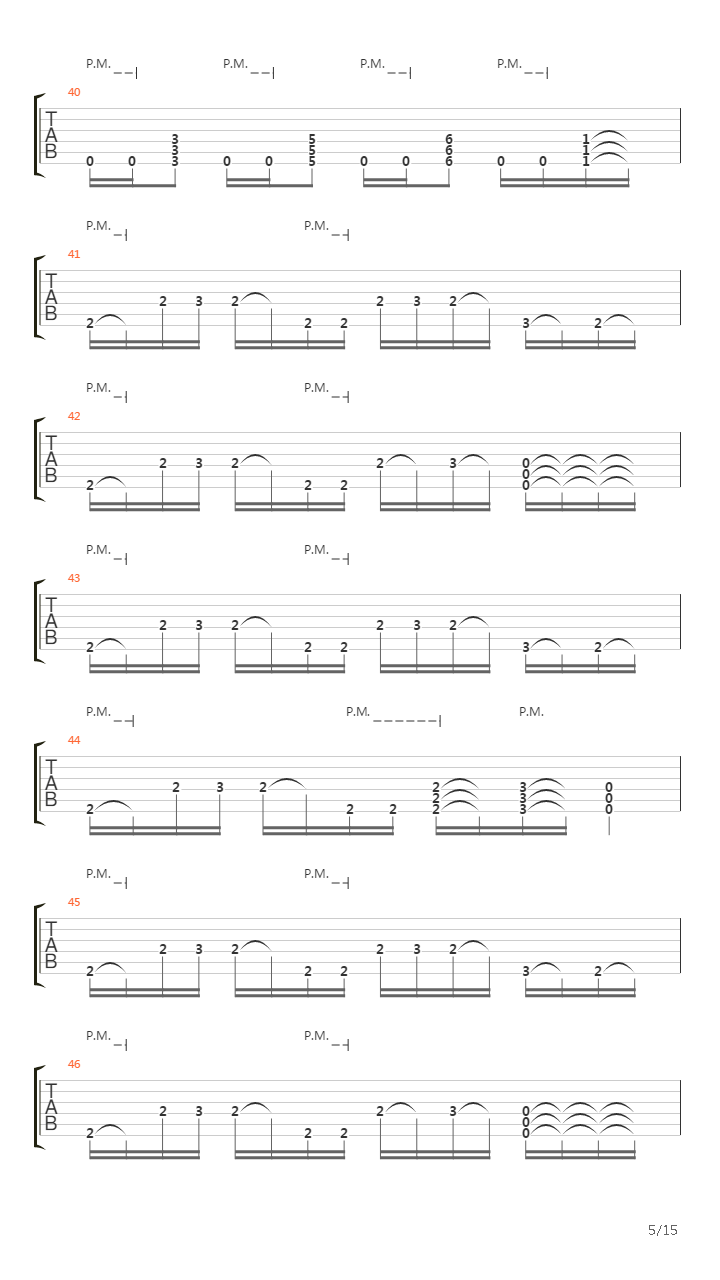 A Rite Of Passage吉他谱