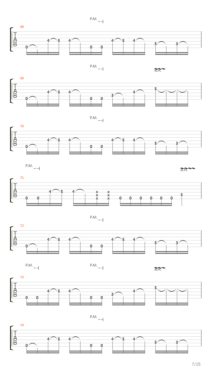 A Rite Of Passage吉他谱