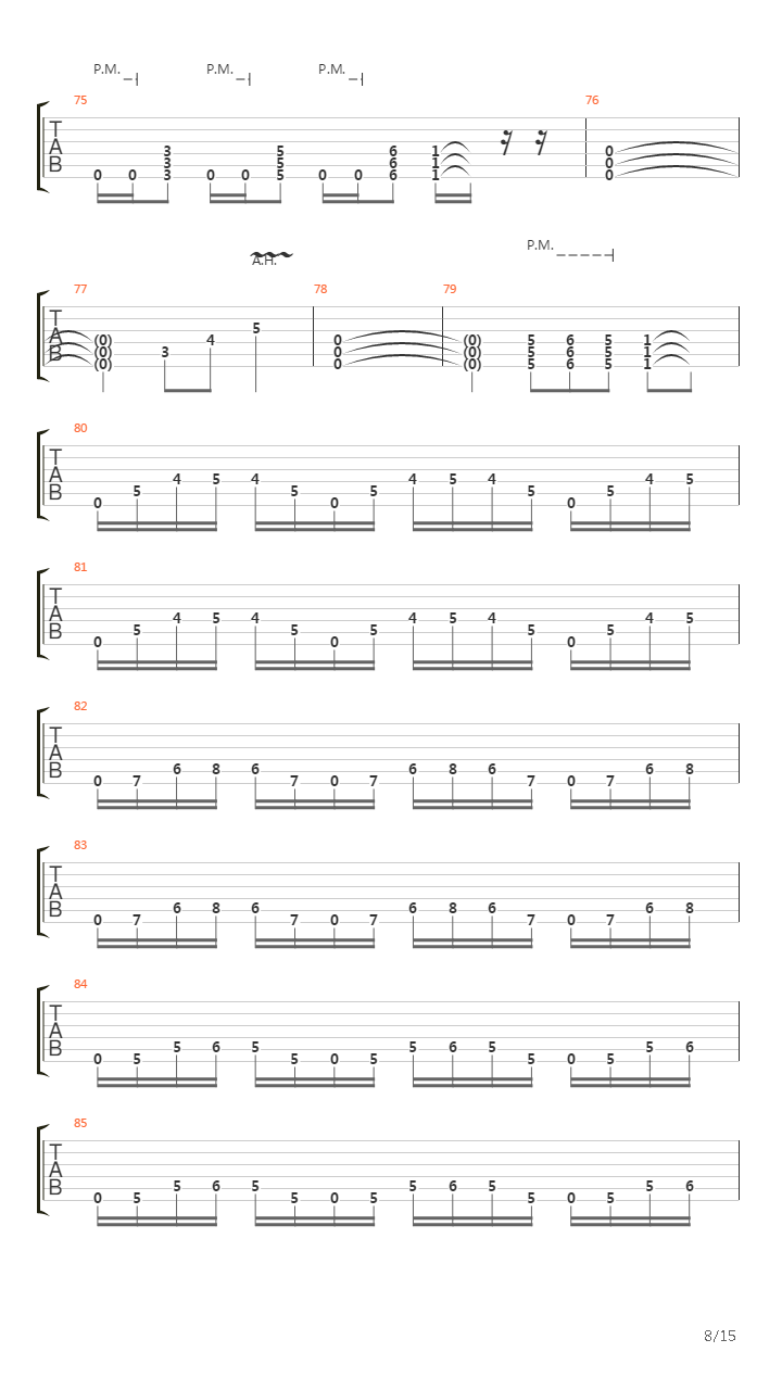 A Rite Of Passage吉他谱