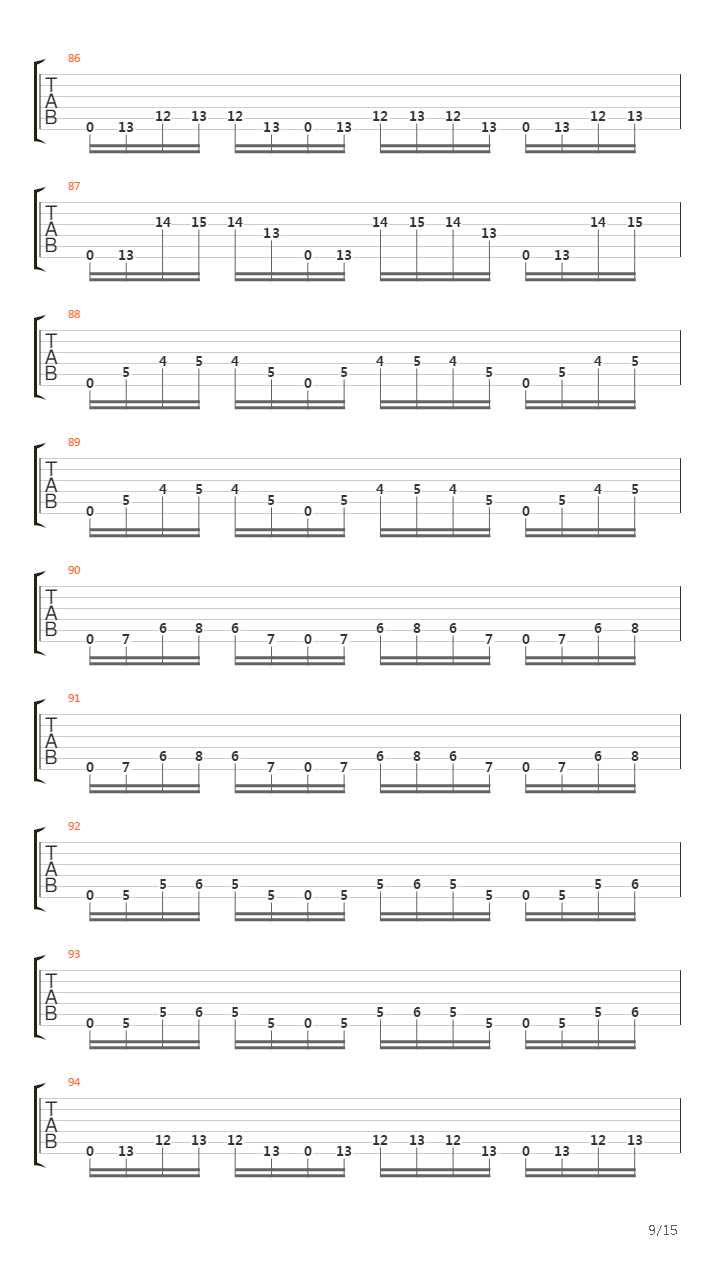 A Rite Of Passage吉他谱