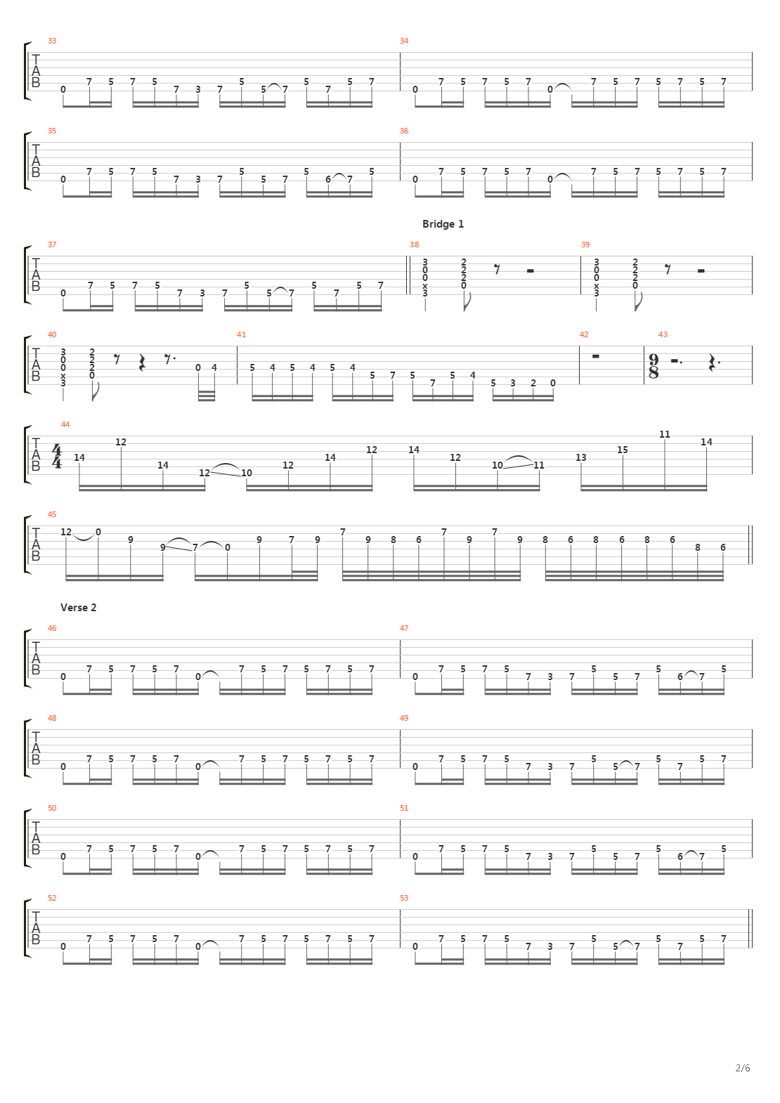 600吉他谱