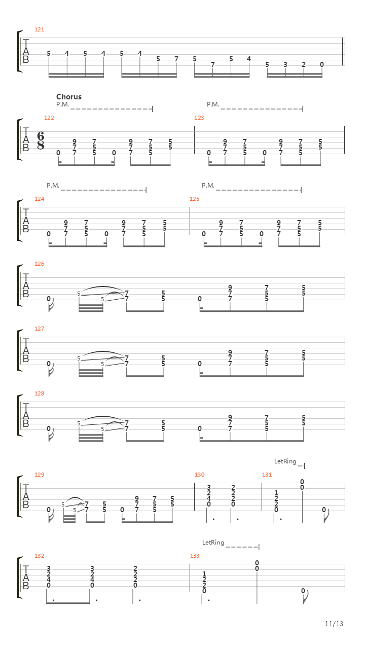 600吉他谱